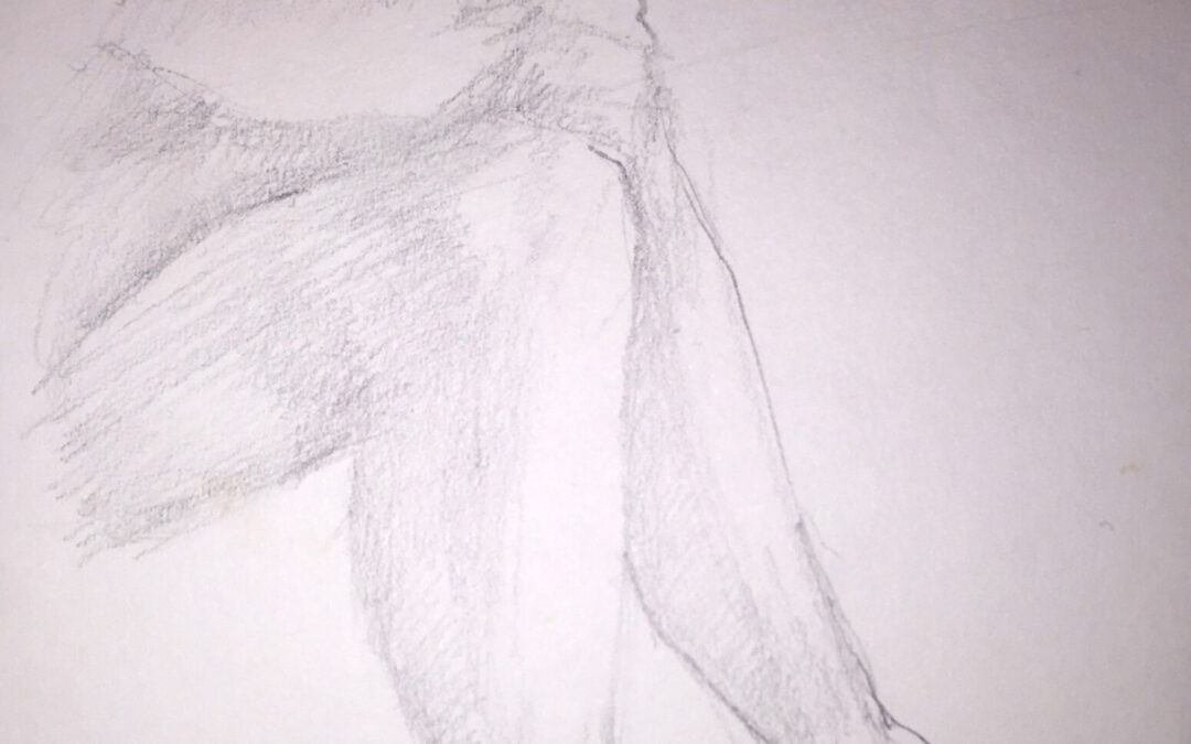 Sketch For Leg Study 5 x 8