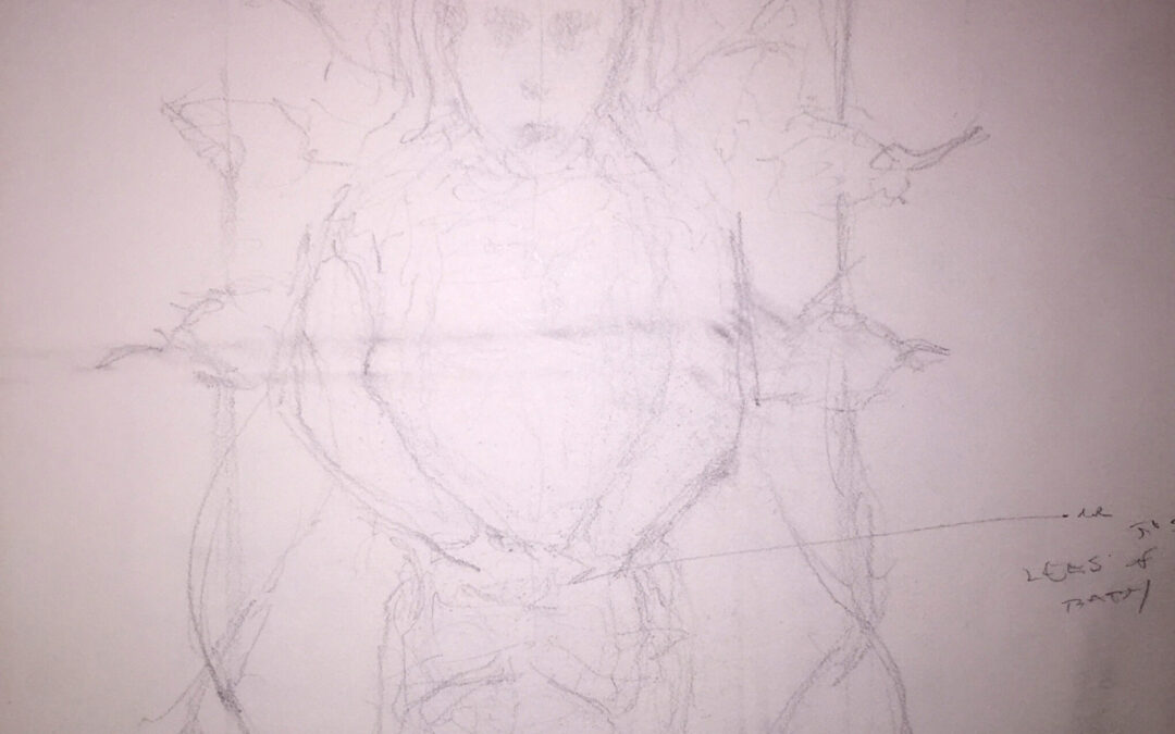 Sketch for Bathed In Oblivion