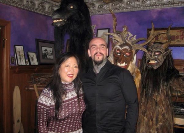 Vincent Castiglia and Margaret Cho